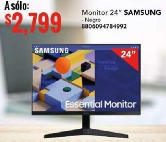 City Club Monitor 24" SAMSUNG Negro oferta