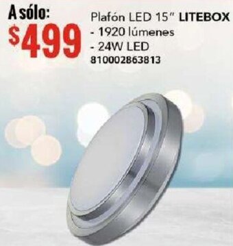 City Club Plafón LED 15" LITEBOX oferta