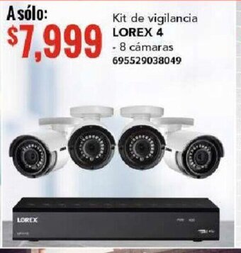 Kit de vigilancia LOREX 4