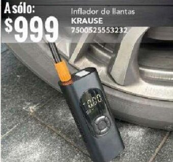 City Club KRAUSE Inflador de llantas oferta