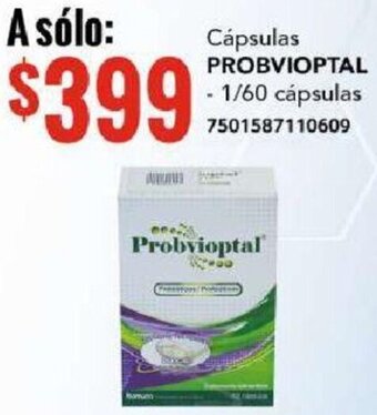 City Club PROBVIOPTAL Cápsulas 1/60 cápsulas oferta