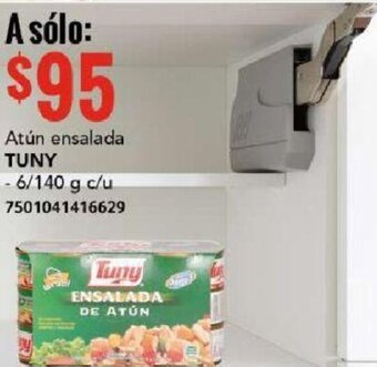 City Club TUNY Atún ensalada 6/140g oferta