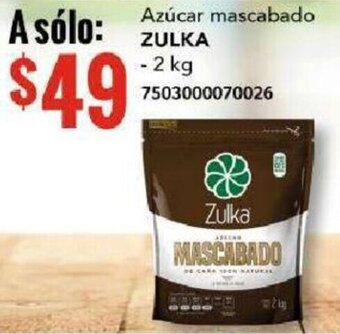 City Club ZULKA Azúcar mascabado 2 kg oferta