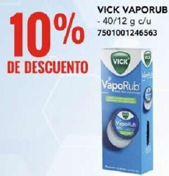 City Club VICK VAPORUB 40/12 g oferta