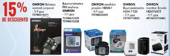City Club OMRON Balanza control corporal 1/1 pza oferta