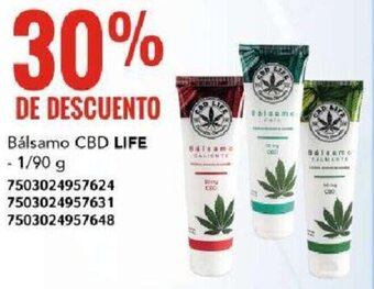 City Club Bálsamo CBD LIFE 1/90g oferta