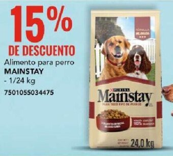 City Club MAINSTAY Alimento para perro 1/24 kg oferta