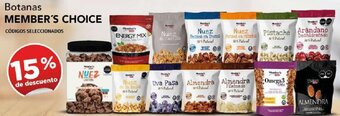 City Club MEMBER'S CHOICE Botanas oferta