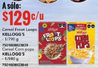 City Club KELLOGG'S Cereal Froot Loops 1/790 g oferta