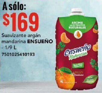 City Club ENSUEÑO Suavizante argán mandarina 1/9L oferta