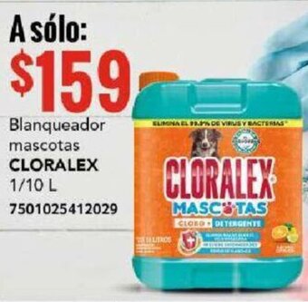 CLORALEX Blanqueador mascotas 1/10 L