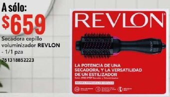 City Club REVLON Secadora cepillo voluminizador 1/1pza oferta