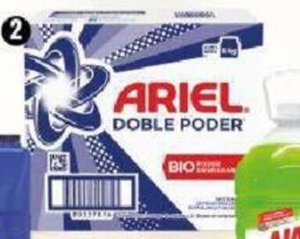 City Club ARIEL Detergente en polvo doble poder 1/8 kg oferta