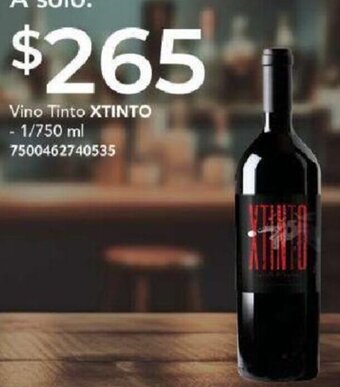 City Club XTINTO Vino Tinto 1/750 ml oferta