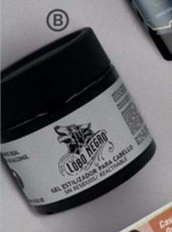 Soriana Híper Compra un shampoo Lobo Negro y recibe 50% de descuento en cualquier gel o cera de la marca oferta