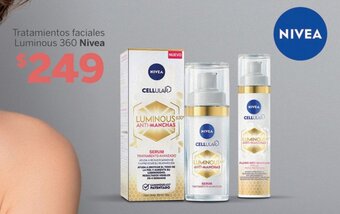 Soriana Híper Tratamientos faciales Luminous 360 Nivea oferta