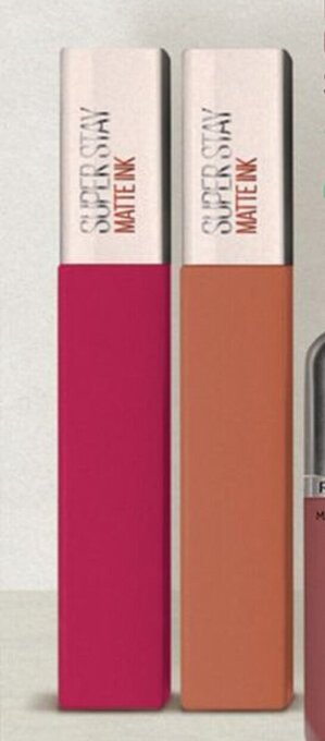 Soriana Híper Labiales Maybelline Super Stay matte Ink 2 x oferta