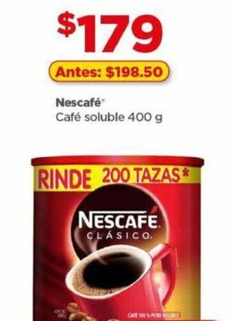 Bodega Aurrerá Nescafé Café soluble 400 g oferta