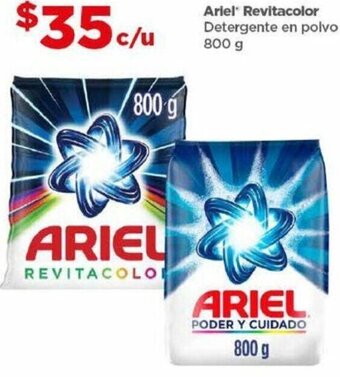 Bodega Aurrerá Ariel Revitacolor Detergente en polvo 800 g oferta