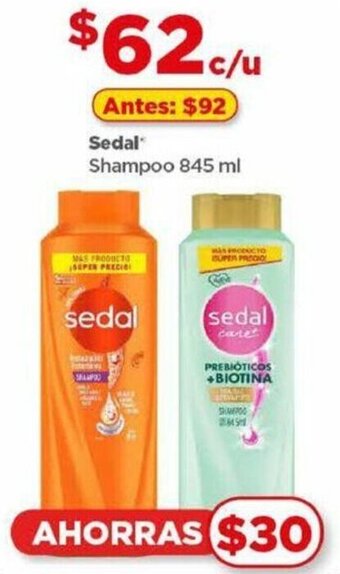 Bodega Aurrerá Sedal Shampoo 845 ml oferta
