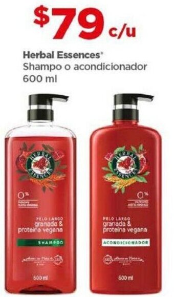 Bodega Aurrerá Herbal Essences Shampo o acondicionador 600 ml oferta