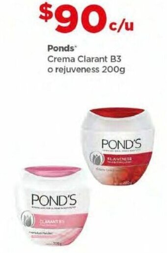 Ponds Crema Clarant B3 o rejuveness 200g