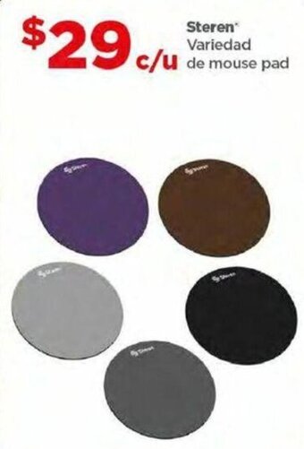 Bodega Aurrerá Steren Variedad de mouse pad oferta