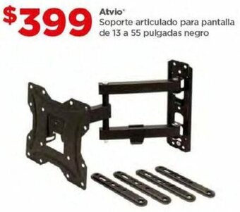 Bodega Aurrerá Atvio Soporte articulado para pantalla de 13 a 55 pulgadas negro oferta