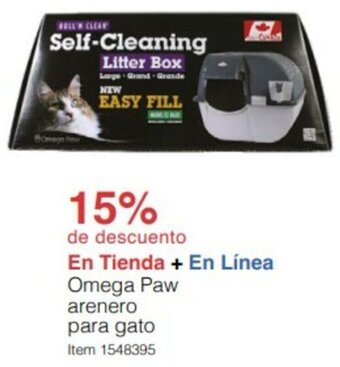 Costco Omega Paw arenero para gato oferta