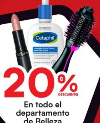 En todo el departamento de Belleza