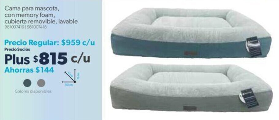 Sams almohada memory online foam