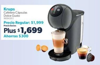 Sam's Club Krups Cafetera Cápsulas Dolce Gusto oferta