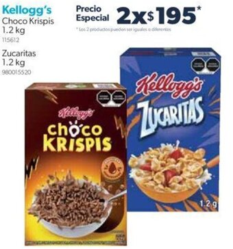 Sam's Club Kellogg's Choco Krispis 1.2kg oferta