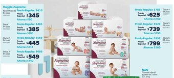 Sam's Club Huggies Supreme Recien Nacido 84pzas oferta