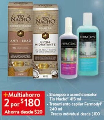 Tio Nacho Shampoo o acondicionador 415 ml