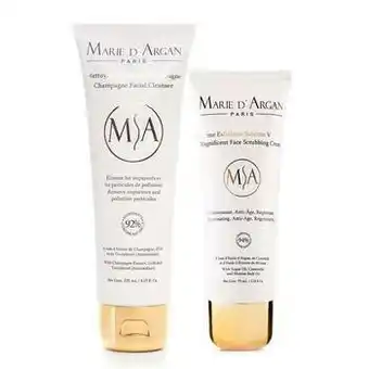Marie D'Argan,  1 Limpiador Facial Champagne + Exfoliante Sublime