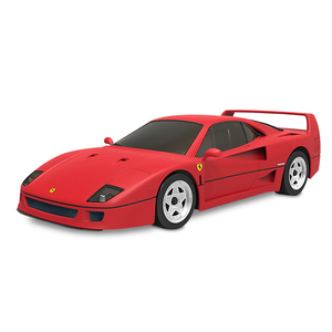 CARRO DE CONTROL REMOTO RASTAR FERRARI F40 (ROJO)