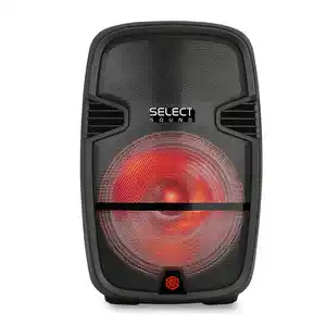 Bafle Select Sound TWS BT1510 / 15 pulgadas / 5500 W PMPO / Bluetooth / Negro