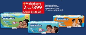 Pañales desechables Kleen Bebé Suavelastic