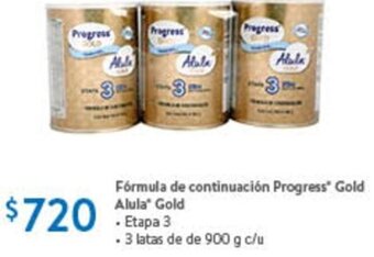 Fórmula de continuación Progress Gold Alula Gold Etapa 3