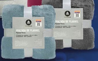 Walmart Frazada de Flannel Hometrends 160 x 120 cm oferta