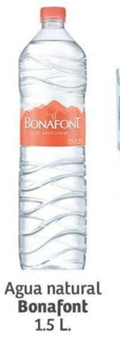 Soriana Mercado Agua natural Bonafont 1.5 L oferta