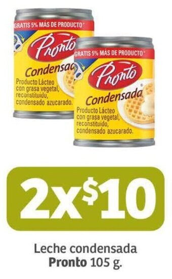 Leche condensada Pronto 2x105 g