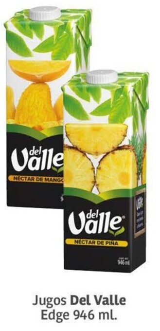 Soriana Mercado Jugos Del Valle Edge 946 ml oferta