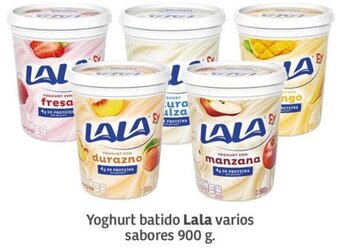 Yoghurt batido Lala varios sabores 900 g