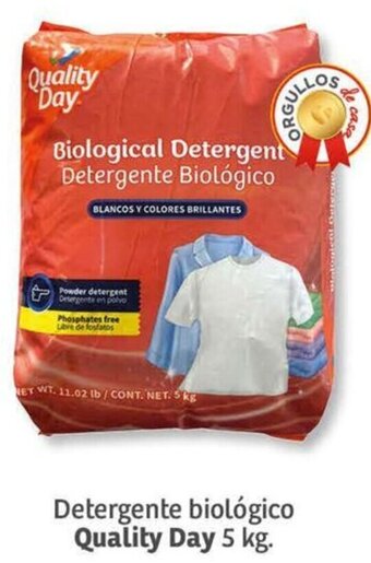 Detergente biológico Quality Day 5 kg