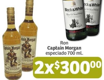 Captain Morgan Ron especiado 700 ml.