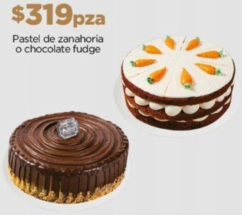 Chedraui Pastel de zanahoria o chocolate fudge oferta