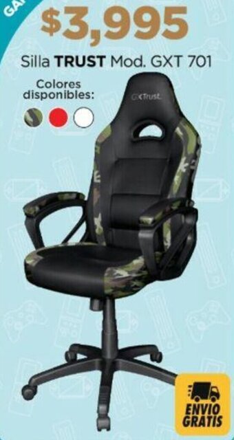 Chedraui Silla TRUST Mod. GXT 701 oferta