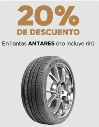 Chedraui ANTARES En llantas oferta